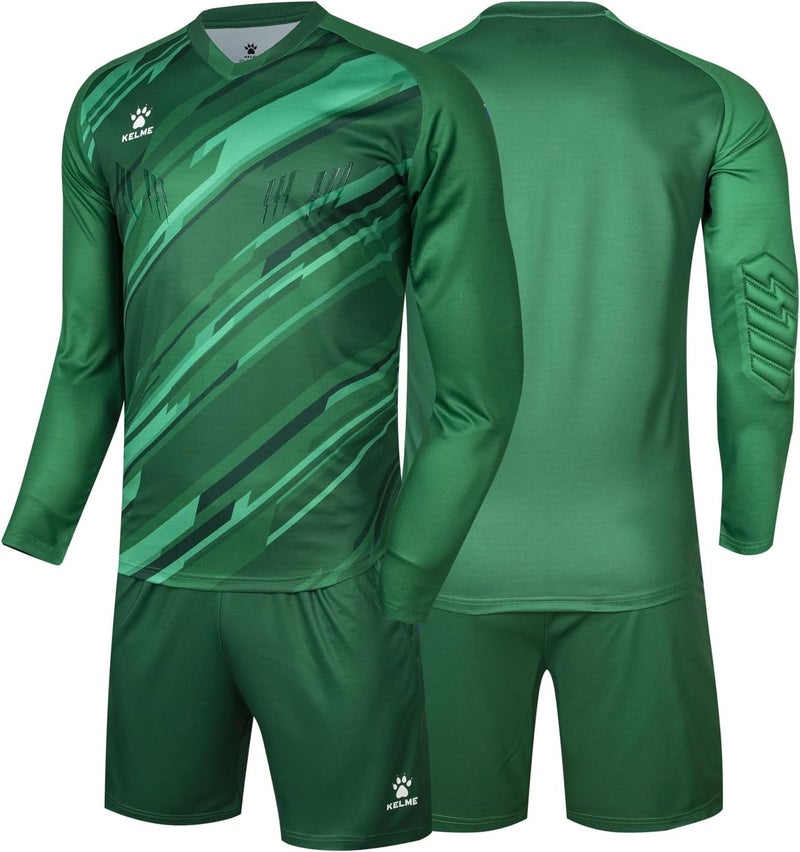 KELME Men Goalkeeper Jersey Kid Padded Goalkeeper Soccer Jersey Adults Men's Goalie Jersey - Image 1